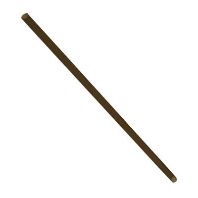 Jumbo Straw 7.75 IN Brown Unwrapped 2000/Case
