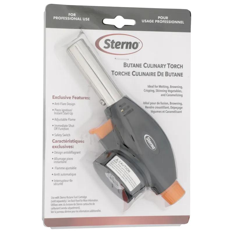 Butane Culinary Torch Plastic Black 1/Each