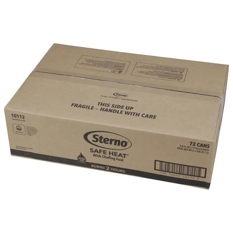 Chafing Fuel 2-Hour With Power Pad 72/Case
