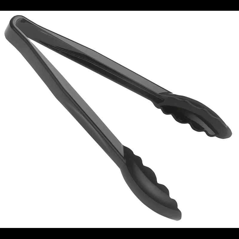 Tongs 6 IN Black 12/Case