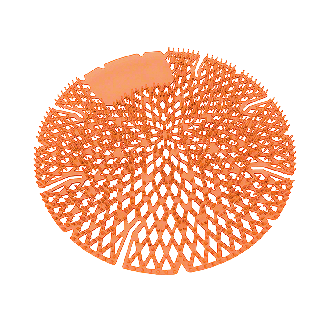 Urinal Screen Mango Bay Orange 10/Box