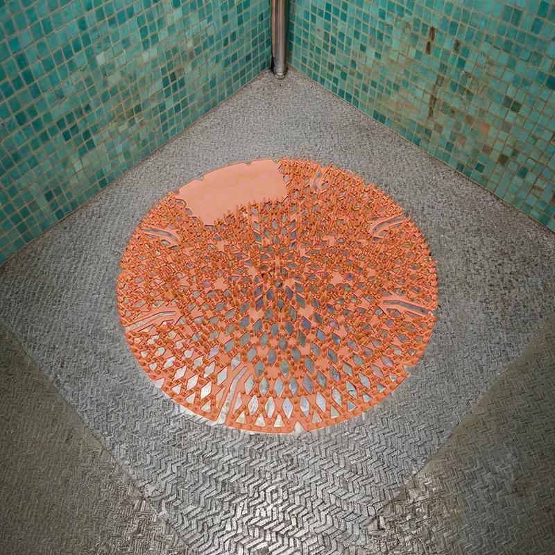 Urinal Screen Mango Bay Orange 10/Box