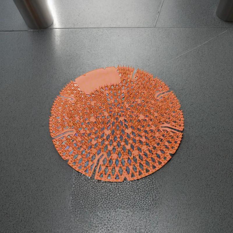 Urinal Screen Mango Bay Orange 10/Box