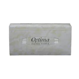 Optima 210 Facial Tissue 8.5X7.8 IN 2PLY White Premium 100 Count/Box 30 Box/Case