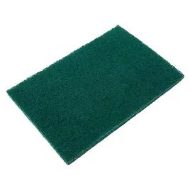General Purpose Scouring Pad 6X9 IN Non-Woven Polyester Fiber Green Rectangle 10 Count/Pack 6 Packs/Case