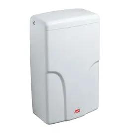 TURBO-Pro™ ASI Hand Dryer White Plastic Coated Cotton 120V Automatic HEPA Filter 1/Each