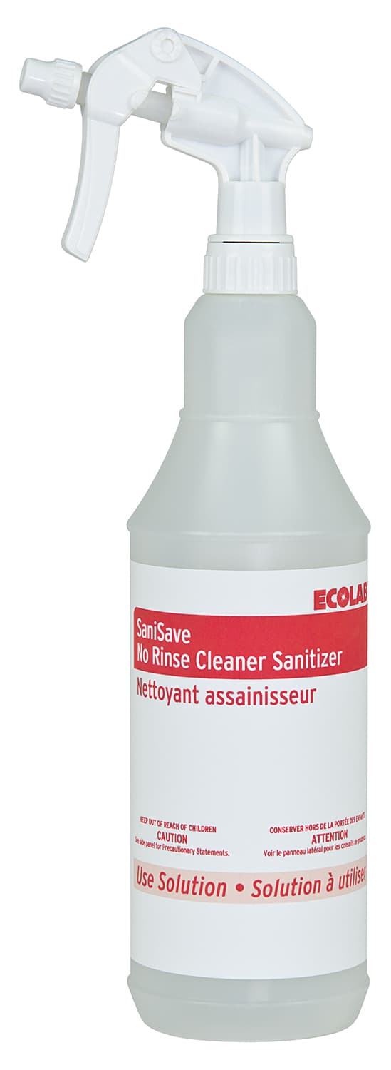 Sanisave Spray Bottle 12/Case