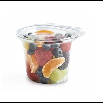 EcoStar Lid PET For 12 OZ Parfait Container Hinged 480/Case