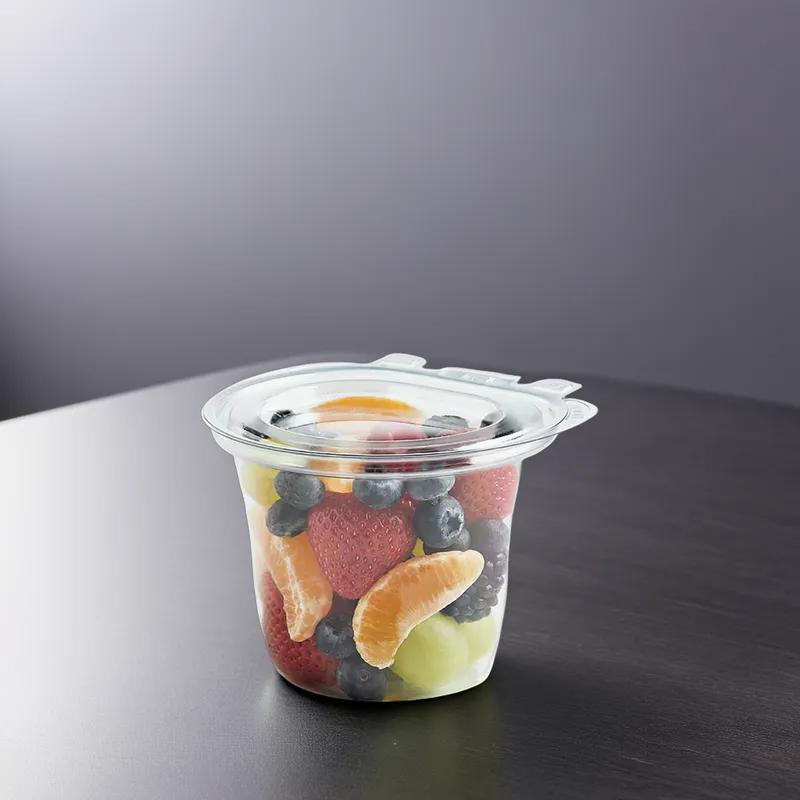 EcoStar Lid PET For 12 OZ Parfait Container Hinged 480/Case