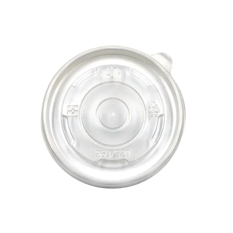 Lid PP Translucent For 6-10 FLOZ Cup Vented 1000/Case