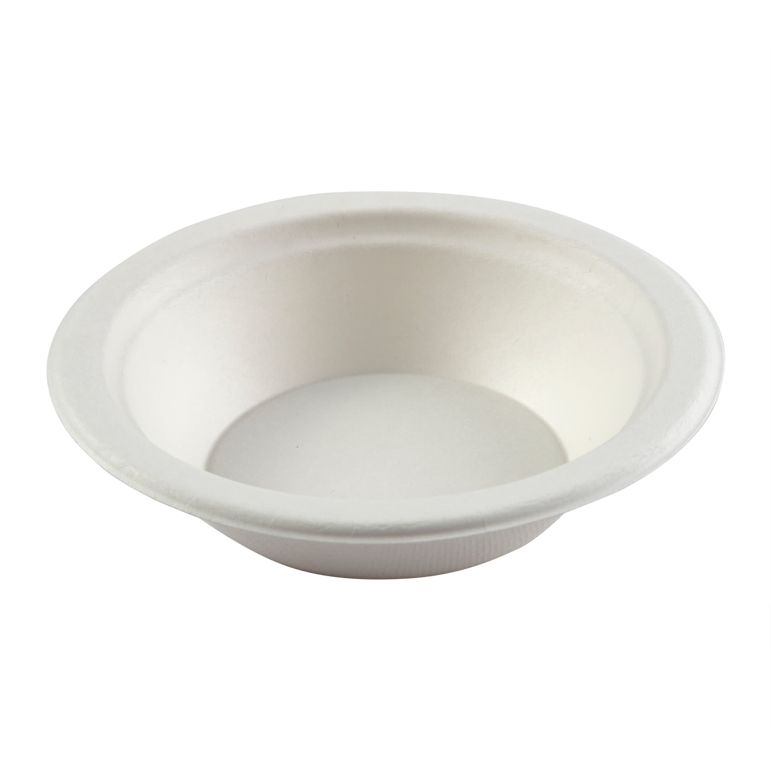 PrimeWare® Cold Bowl 12 FLOZ Molded Fiber Natural Round Grease Resistant 125 Count/Pack 8 Packs/Case