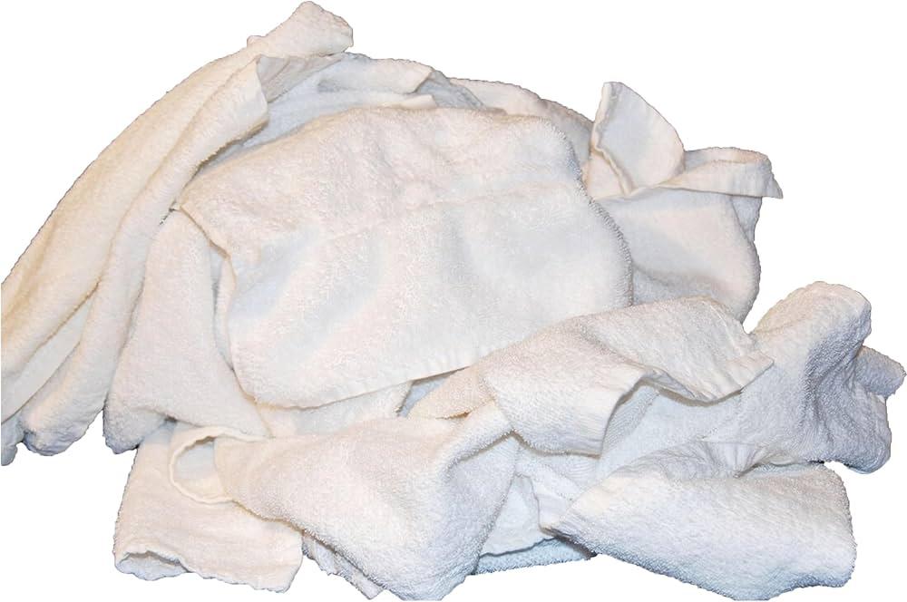 Cleaning Cloth 25 LB Terry Cloth White 1/Case
