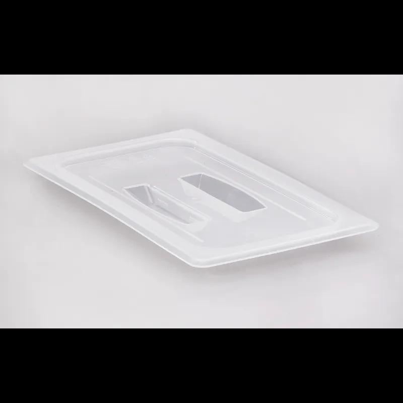 Food Pan Lid 1/3 6.938X12.75 IN Translucent PP With Handle 6/Case