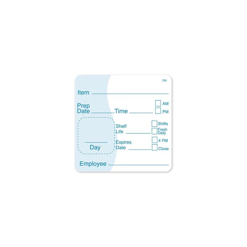 DissolveMark® Universal Shelf Life Label 2X2 IN Dissolvable 24/Roll