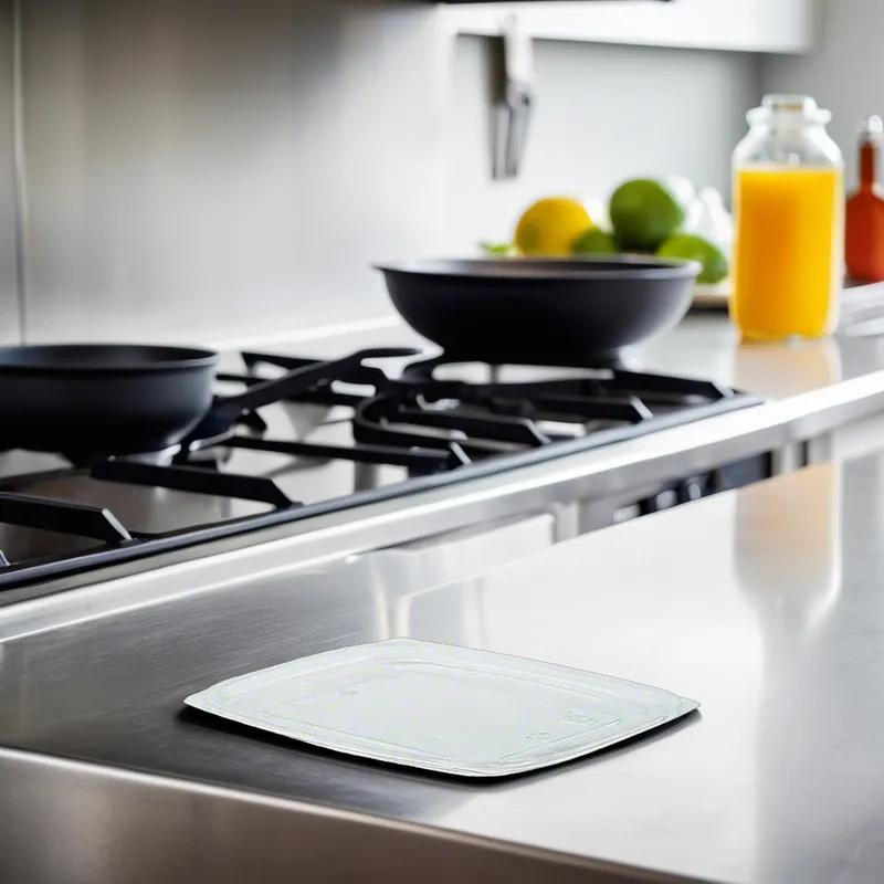 Lid Flat For 8-12-16 OZ Deli Container 600/Case