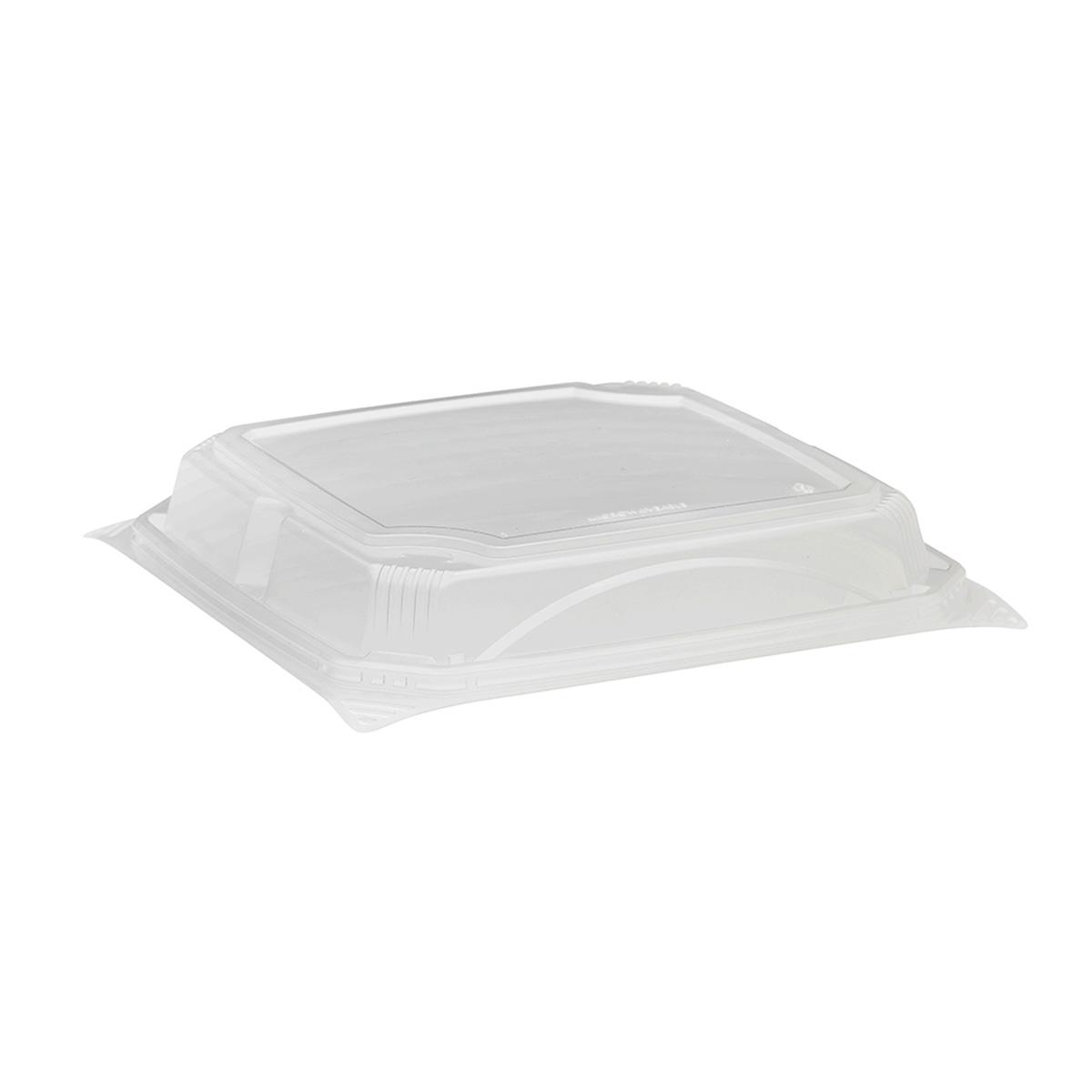 Lid 9X9 IN PP Clear For Container Vented 220/Case