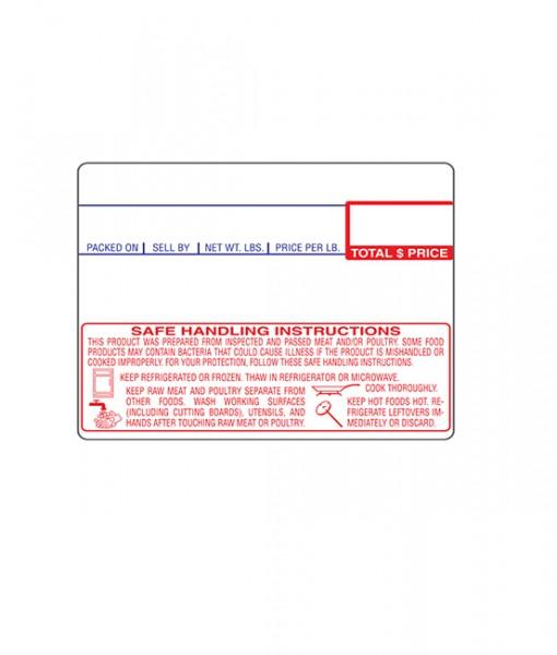 Label Safe Handling 600CT 12/Case