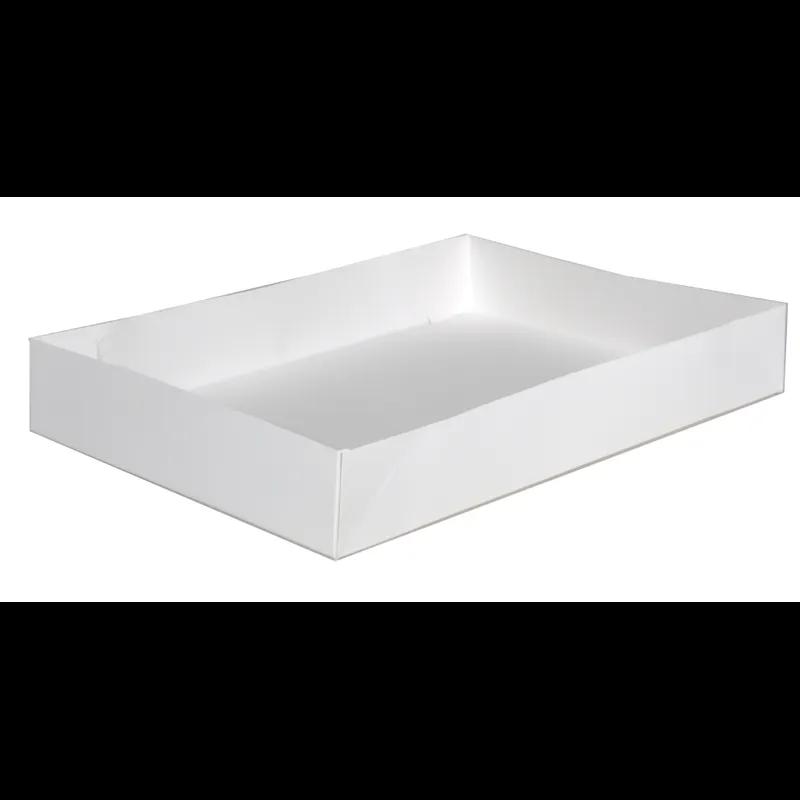 Take-Out Box Base 16X11.5X2.38 IN Paperboard White 250/Case