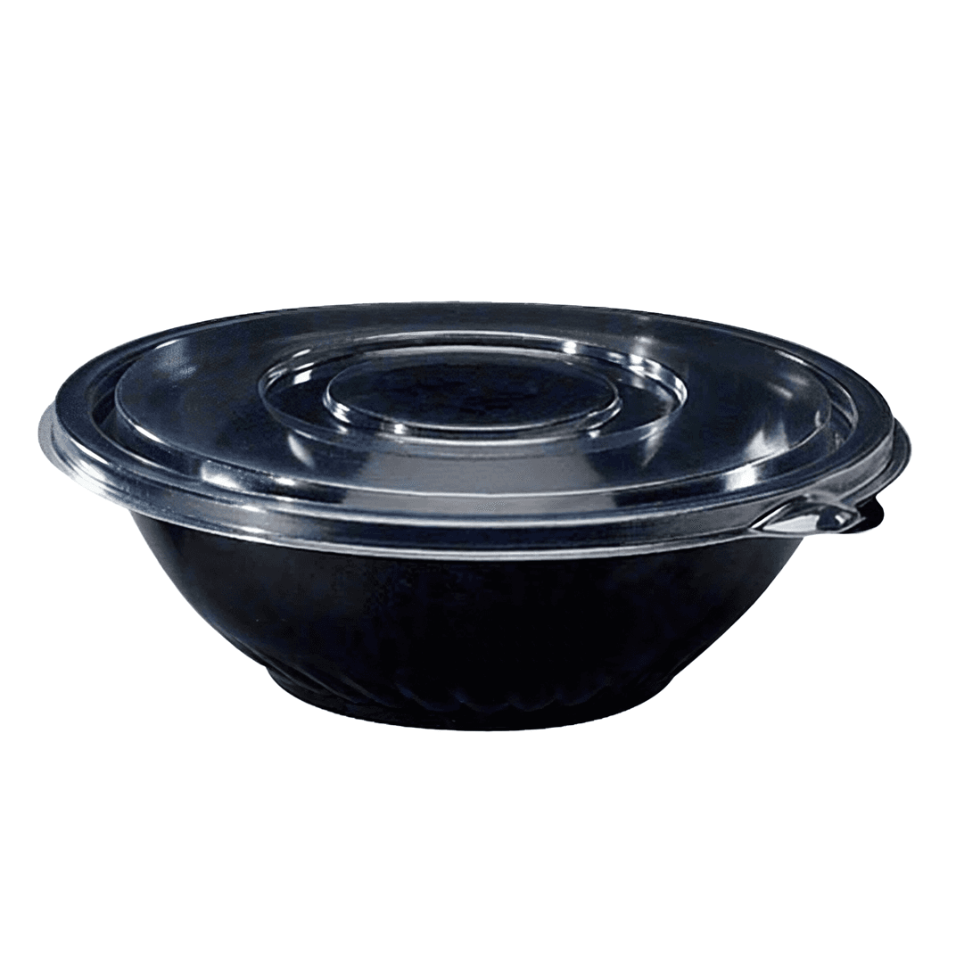 WNA Pack N Serve Lid Flat 16 IN PET Clear For Catering Bowl 50/Case