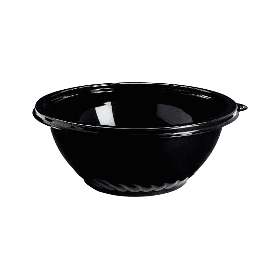 WNA CaterLine® Catering Bowl 160 OZ PET Black 25/Case