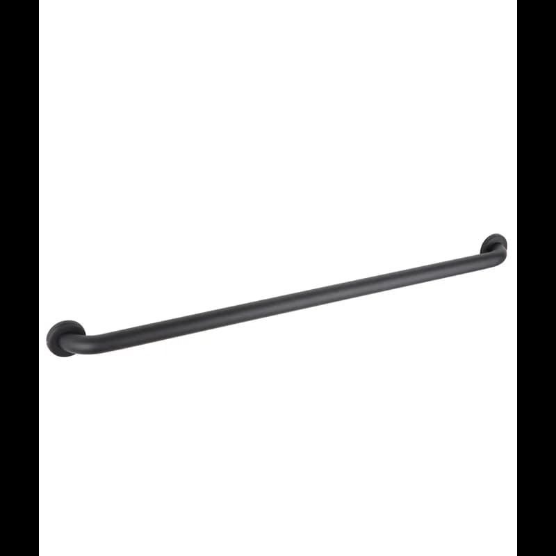 Grab Bar 36 IN Black Stainless Steel Straight Matte Finish 1/Each