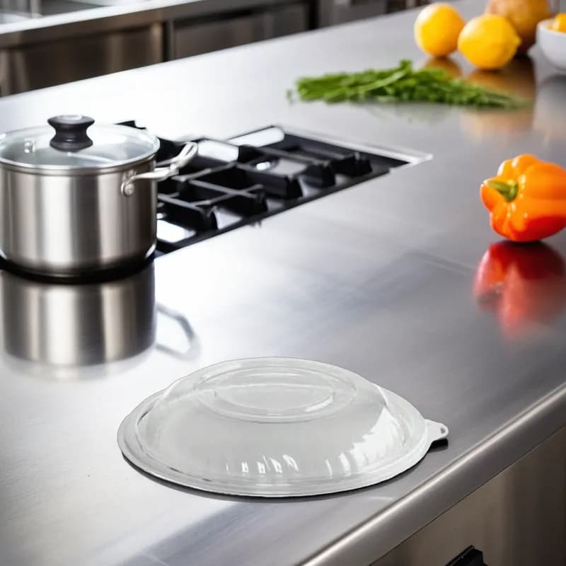 WNA CaterLine® Lid Dome 12 IN Clear For 160 OZ Catering Bowl 25/Case