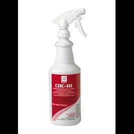 CDC-10® Floral Disinfectant 1 QT Multi Surface Alkaline RTU Quat 12/Case