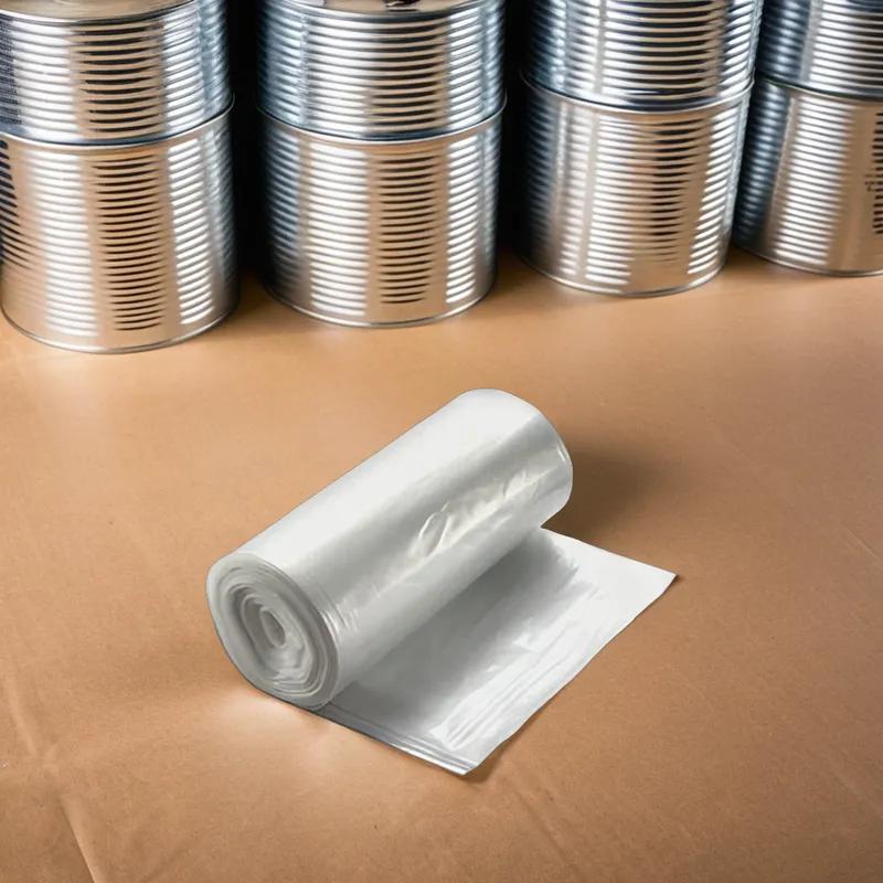 Victoria Bay Can Liner 28X45 IN 23 GAL Clear LLDPE 0.9MIL Roll 200/Case