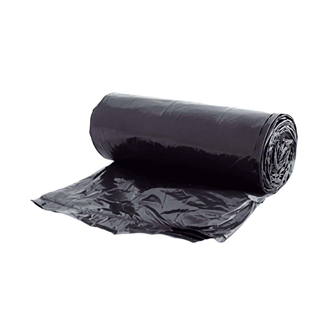 Victoria Bay Can Liner 29X44 IN 23 GAL Black LLDPE 1MIL Roll 200/Case
