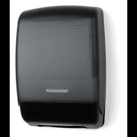 Victoria Bay Paper Towel Dispenser Plastic Black Translucent Multifold 1/Each