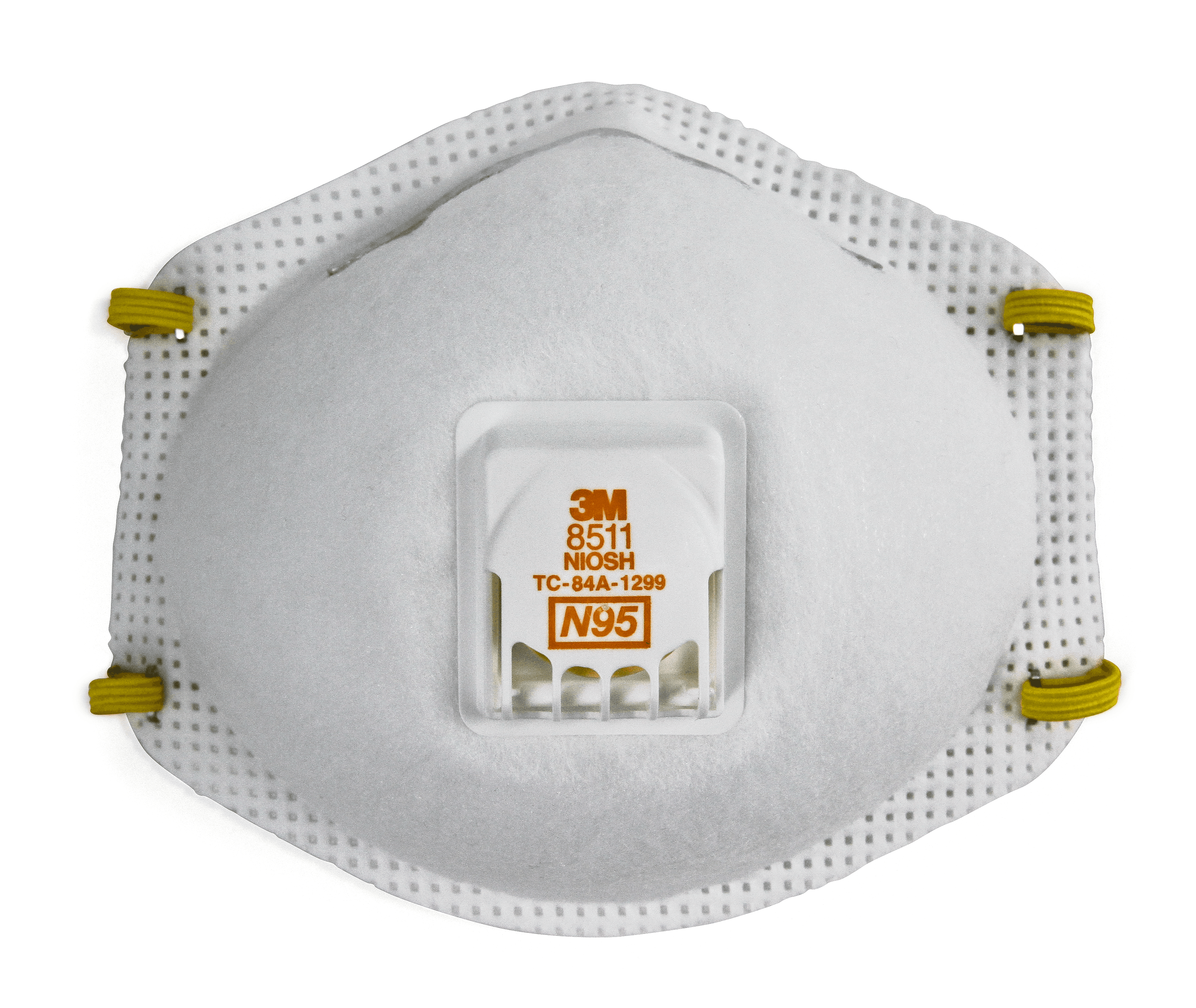 3M™ 8511 N95 Respirator White With Valve 80/Case
