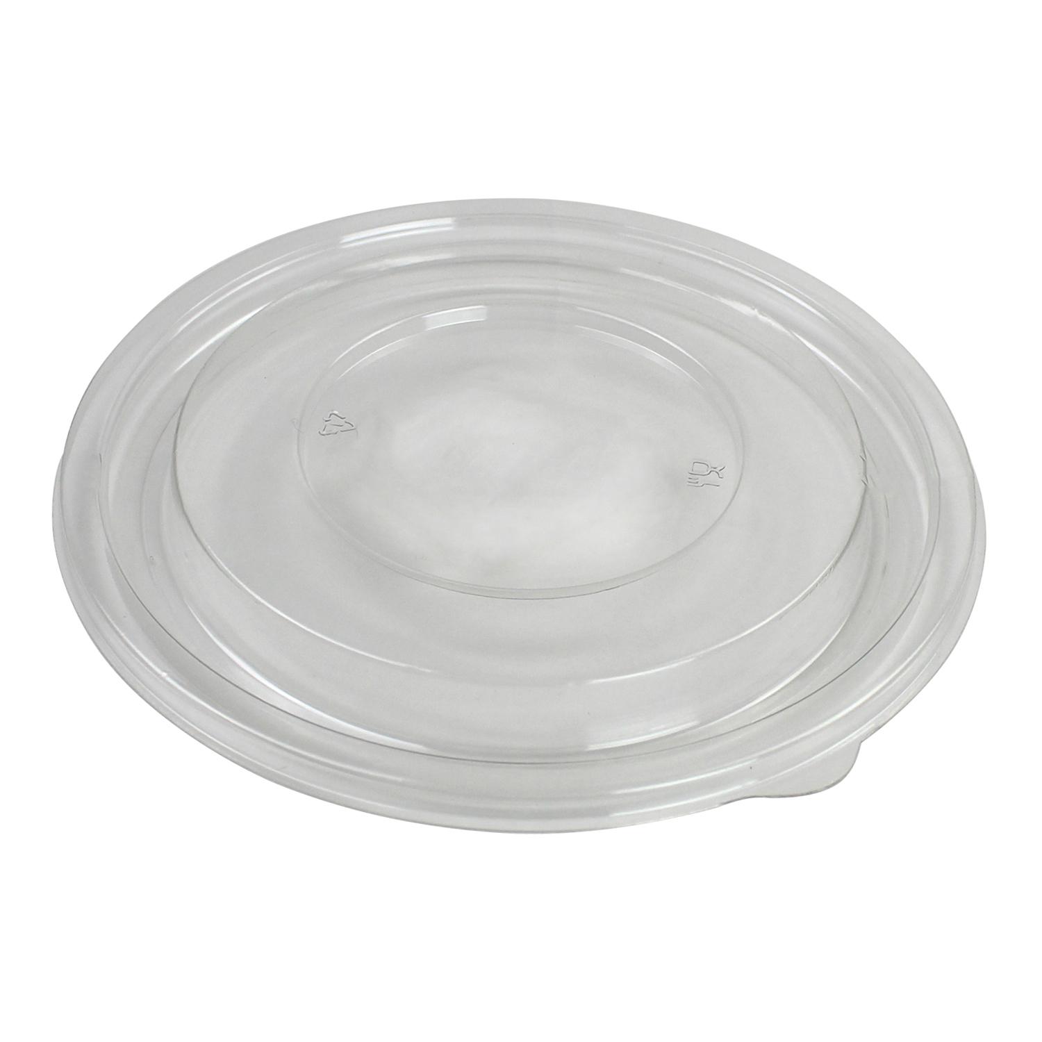 Lid Flat 5.6X0.5 IN PET Clear Round For 8-12-16 OZ Bowl 500/Case
