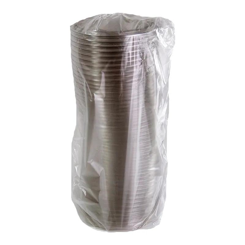 Lid Flat 5.6X0.5 IN PET Clear Round For 8-12-16 OZ Bowl 500/Case