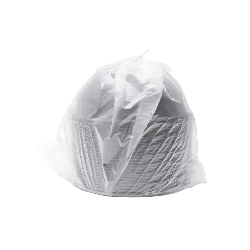 Salad Bowl 320 OZ PET Black Round 25/Case