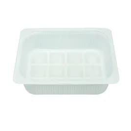 Take-Out Tray 12.5X10X3.25 IN White Ribbed 164/Case