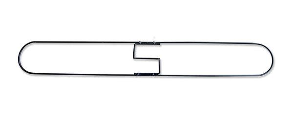 Dust Mop Frame 36X5 IN Black Powder Coated Metal 1/Each