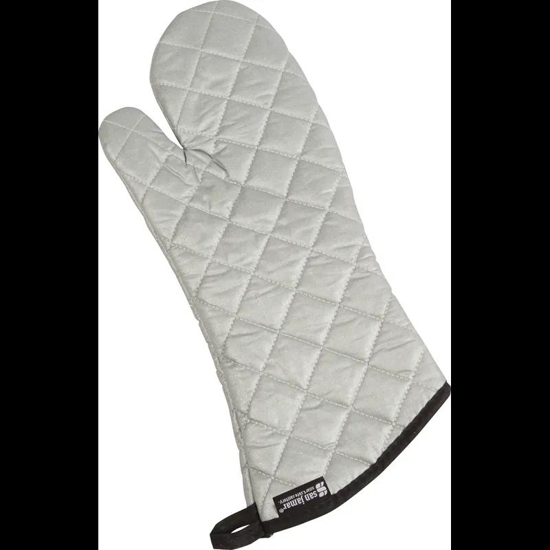 Carlisle Foodservice Products® Oven Mitt 17 IN Silicone Poly Cotton Heat And Cold Protection From 0°F to 400° F 1/Each