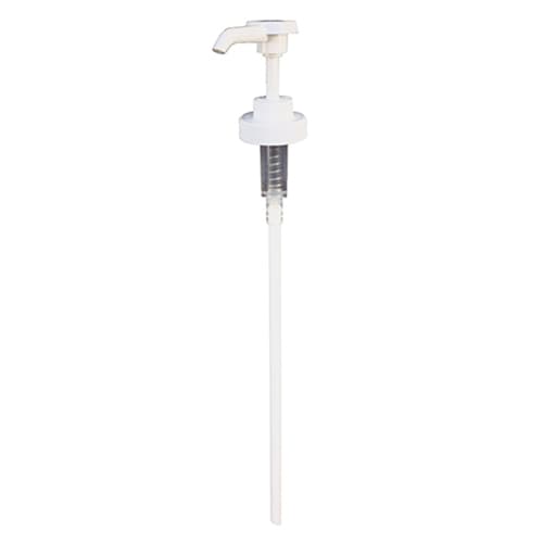 Impact® Dispenser Pump 11 IN Plastic White Fits Standard Gal Bottle 0.125 OZ Output 24 Count/Case