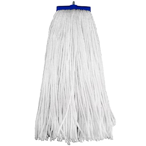 Impact® Layflat® Mop Head 20 OZ White Rayon 4PLY Cut End Screw Type 1/Each