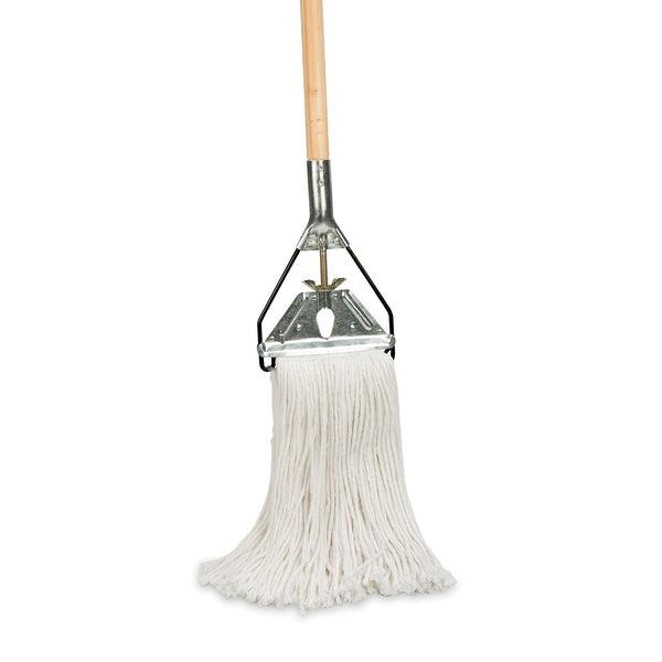 Mop Head #20 14.5X6X3 IN Rayon 4PLY Cut End Clamp Style Blend 1/Each