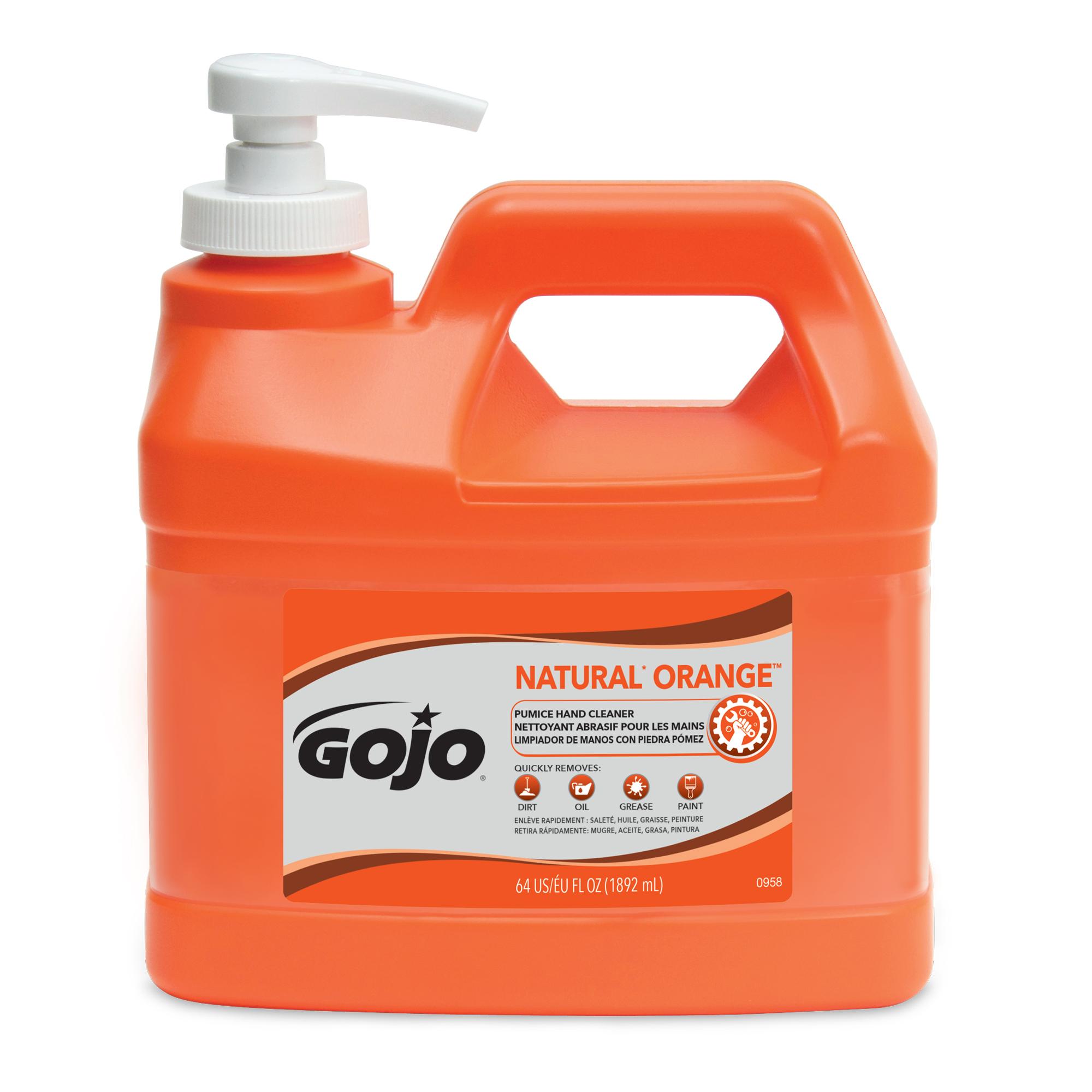 GOJO® Hand Cleaner 0.5 GAL 7X4.25X8.25 IN Pumice With Pump 4/Case