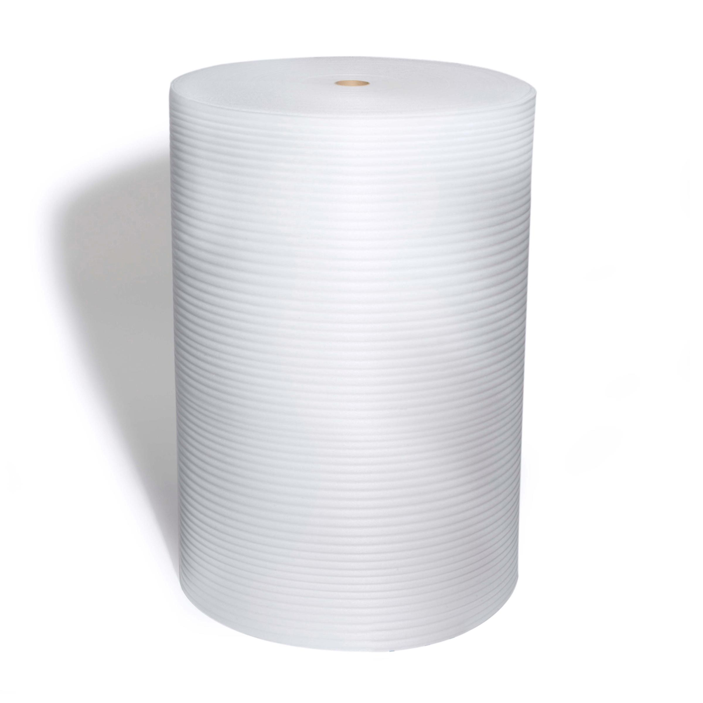 Foam 72IN X2000FT With 0.03125 IN Core Diameter 72"/Bd, 3Rl/24" 24 IN Slit 12 IN Perforation 3/Bundle