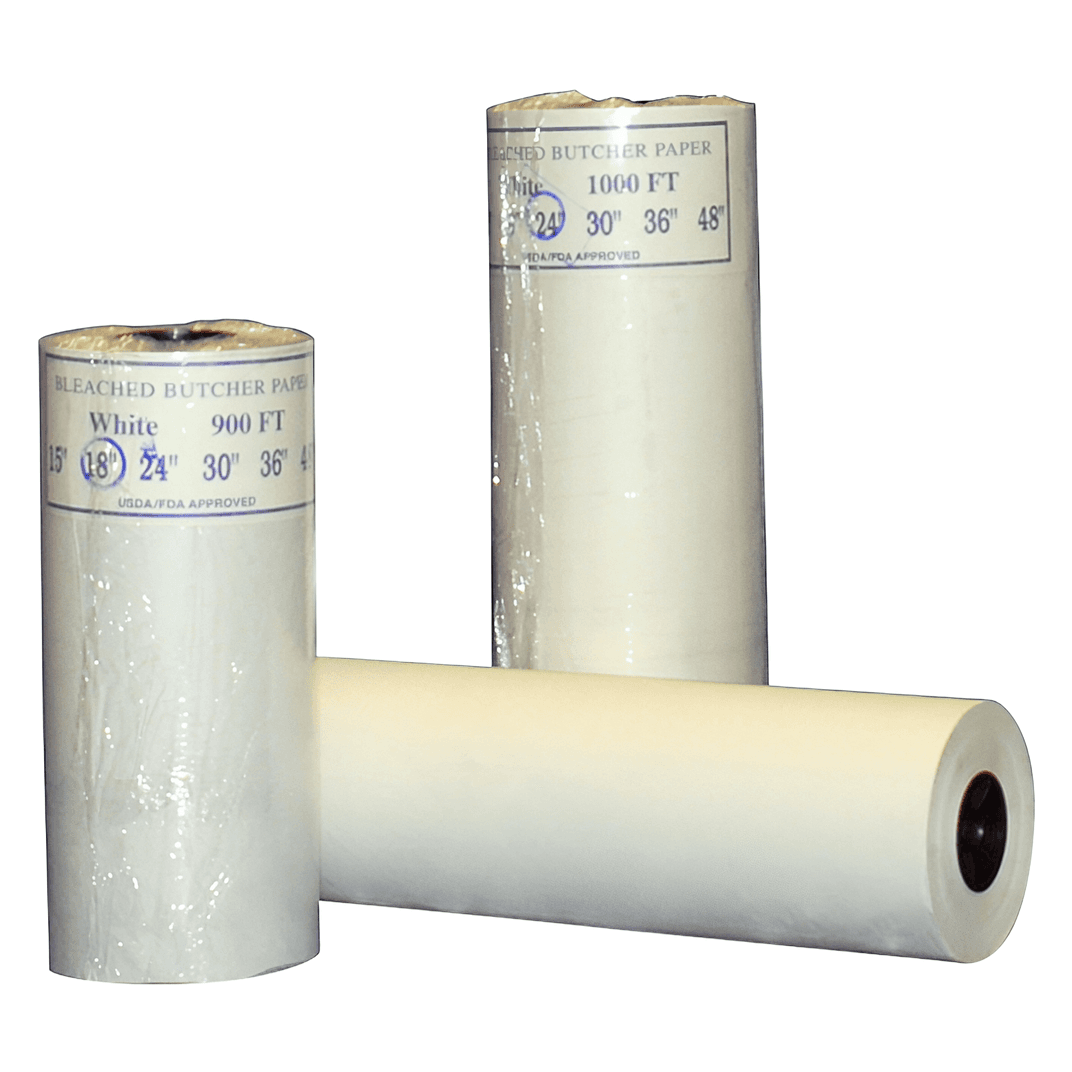 Steak & Butcher Paper Roll 18IN X900FT 40# White 1/Each