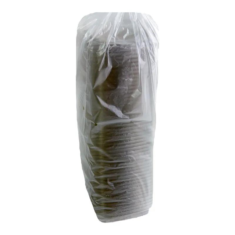 Lid Dome 5.63X5.63X0.63 IN 1 Compartment PET Clear Square For 12-16 OZ Bowl Unhinged 500/Case