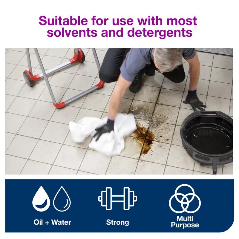 Tork Cleaning Cloth 13.268X4.961 IN 1216.21 FT White Refill 1100 Sheets/Roll 1 Rolls/Case 1100 Sheets/Case