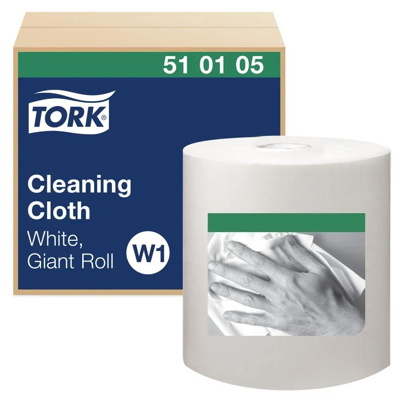 Tork Cleaning Cloth 13.268X4.961 IN 1216.21 FT White Refill 1100 Sheets/Roll 1 Rolls/Case 1100 Sheets/Case