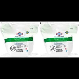 Clorox Healthcare® Hydrogen Peroxide Unscented 1-Step Disinfectant Clnr Multi Surf Wipe Rfll 185 Count/Pack 2 Packs/Case