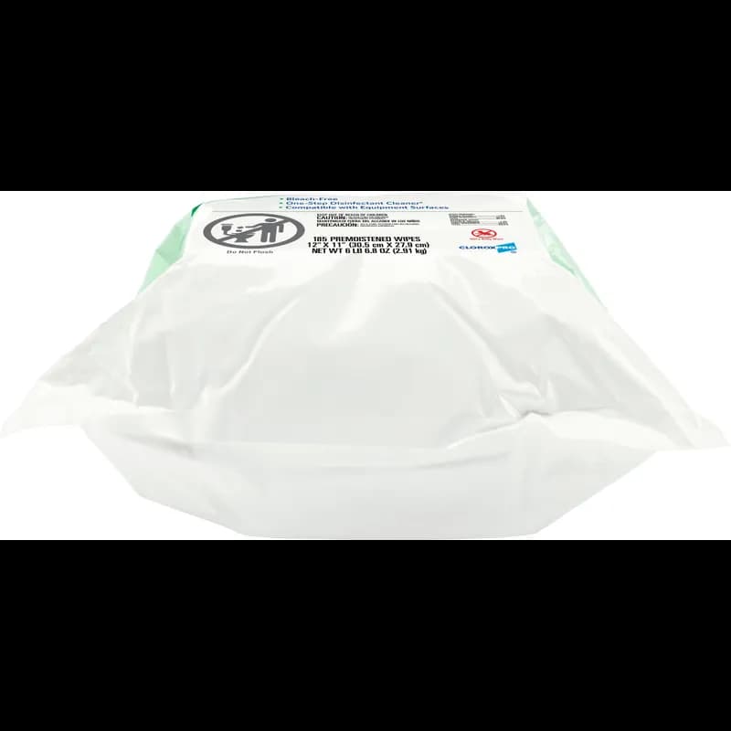 Clorox Healthcare® Hydrogen Peroxide Unscented 1-Step Disinfectant Clnr Multi Surf Wipe Rfll 185 Count/Pack 2 Packs/Case