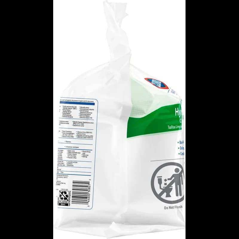 Clorox Healthcare® Hydrogen Peroxide Unscented 1-Step Disinfectant Clnr Multi Surf Wipe Rfll 185 Count/Pack 2 Packs/Case