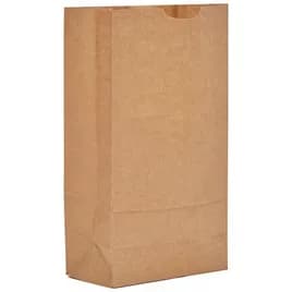 Grocery Bag 60 LB 10# Extra Heavy Duty Brown 500/Pack